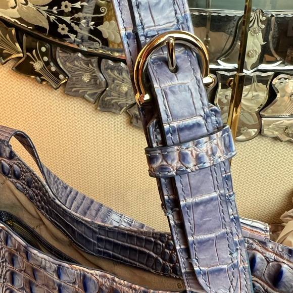 Brahmin NWOT Rare Brayden Tote in Washed Indigo Large! NEW LOWER PRICE! - Picture 6 of 10